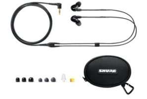  Shure SE315 K, Sound Isolating Earphone, Hi Definition 