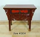 ANTIQUE BOOKCASE CABINET Shelf Chinese Hand Carved Lucky Animals Chest 