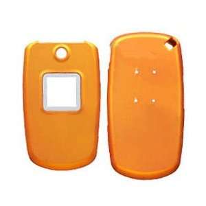   Snap on Protector Faceplate Cover Housing Case   Solid Titanium Orange