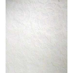   Paintable Wallpaper, 20.5 Inch by 396 Inch, White