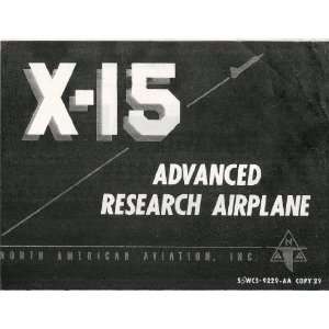  North American Aviation X 15 Aircraft Report Manual 