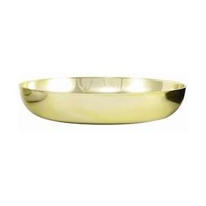  Large Round Design Dish   Gold (Case of 12) Arts, Crafts 