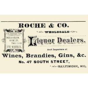  Exclusive By Buyenlarge Roche & Co. Wholesale Liquor 
