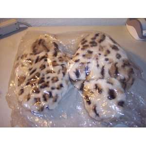  Leopard Color Adults Slippers 