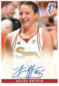 2011 WNBA Autograph Kelsey Griffin  