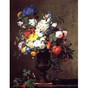  Vase of Flowers by J.F. Bony 39x50
