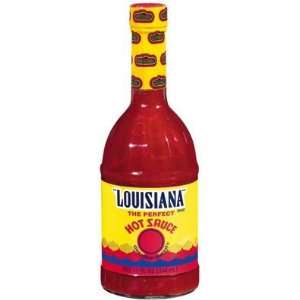 Louisiana Hot Sauce, 12 oz (Pack of 3)  Grocery & Gourmet 