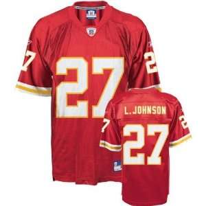Larry Johnson #27 Kansas City Chiefs Youth NFL Replica Player Jersey 