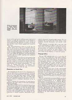 1951 Article New York Central Railroad Toledo Terminal  