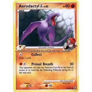   Rising Rivals Single Card Aerodactyl GL #55 Common [Toy] Toys & Games
