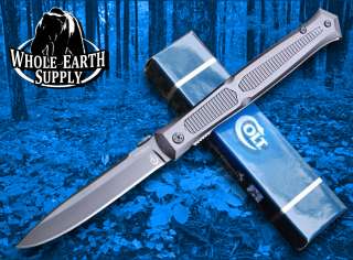 Colt Knives Pocket Knife Titanium 420HC High Carbon CT341 Camping 
