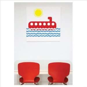 Things That Go   Submarining Stretched Wall Art Size 12 x 12, Color 