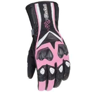   Trip Pro Street Ladies Glove Blk/White/Pink Medium 