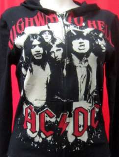    Mosquitohead Womens AC/DC HIGHWAY TO HELL HOODIE Clothing