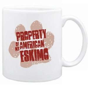 New  Property Of My American Eskimo  Mug Dog