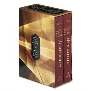 any word lover.   These premium hardbound reference works feature rich 
