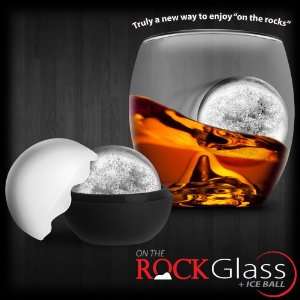 Final Touch On The Rock Glass + Ice Ball 