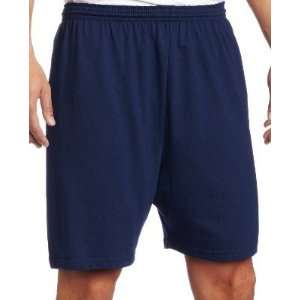  Soffe Heavy Weight Navy Jersey Short LARGE Everything 