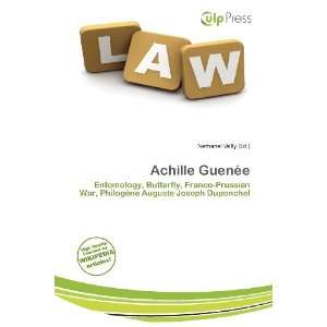  Achille Guenée (9786137025345) Nethanel Willy Books