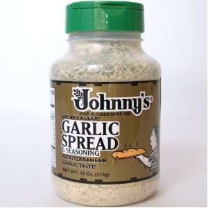 Johnnys Garlic Spread & Seasoning   18 Oz (2 Pack)  