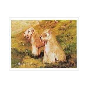  Wheaten Pair Notecards 