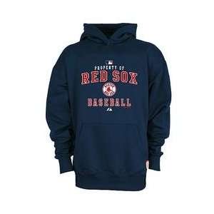  Boston Red Sox Youth AC Property of Therma Base Hood by 