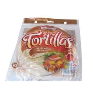 10 Tortillas 100% Whole Wheat 610g Made with Canadian Wheat  