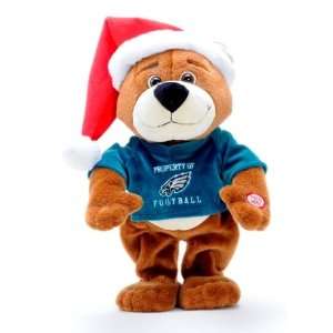  Philadelphia Eagles NFL Animated Dancing Holiday Bear 
