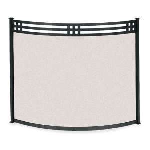  Pilgrim PI FAC3931MBK Screen   Matte Black Wrought Iron 