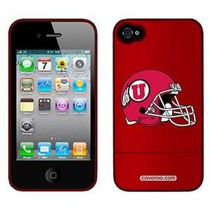  University of Utah Helmet on AT&T iPhone 4 Case by Coveroo 