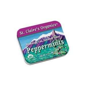  St. Claires Organics   Organic Breath Mints Peppermint 
