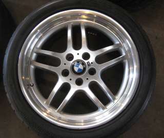   18 18x8 M Parallel Wheels w Tires Style 37 96 03 525i 528i 530i 540i