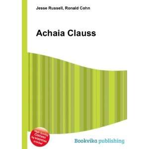 Achaia Clauss Ronald Cohn Jesse Russell  Books