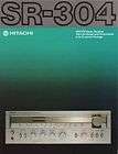 Hitachi HT 353 Turntable Brochure 1970s, Hitachi SR 504 Stereo 