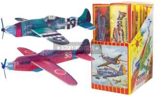 Foam WWII Assorted Military Planes / Gliders Box  
