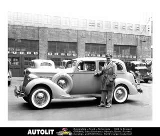 1937 Packard 120 Sedan Factory Photo Col Roscoe Turner  