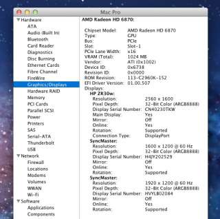 New Radeon HD 6870 Video Card for Apple Mac Pro (5870)  