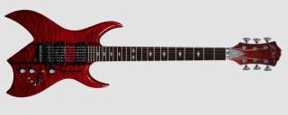 BC Rich Bich STQ Hardtail Electric Guitar in Trans Red PRE SALE  