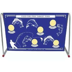  Bean Bag Games   Feed the Fish Target, w/Stand   Sports 
