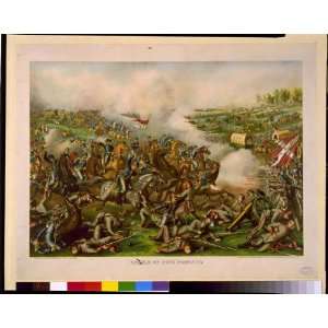  Battle of Five Forks,Va.  Charge of Genl. Sheridan April 