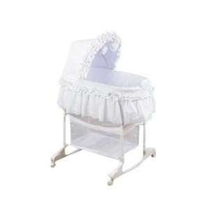  Simplicity Rock N Roll Bassinet and Cradle Color White 