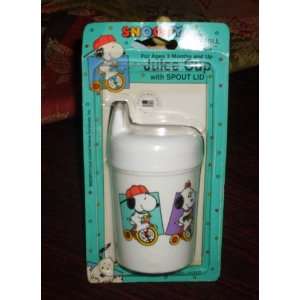    Peanuts Baby Snoopy & Baby Belle Juice Cup with Spout Lid Baby