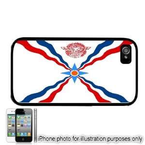 Assyria Assyrian Flag Apple iPhone 4 4S Case Cover Black
