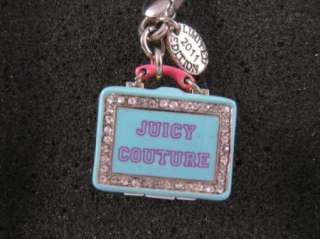 JUICY COUTURE AUTHENTIC LTD ED LUNCH BOX CHARM, NWT  