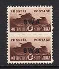 South West Africa 1/  Pair of Stamps c1943 44 Mounted M