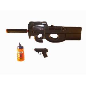  Well D90 h Airsoft Automatic Rifle (VALUE PACK includes 