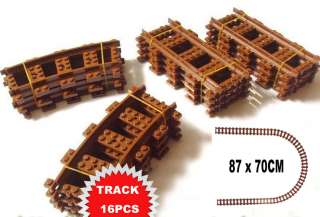 639 Enlighten Train Series Convert Track Bricks Block Building Toys 