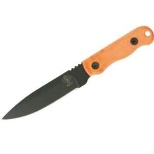 Ranger Knives 9411OM Ranger Shiv Series Fixed Blade Knife with Orange 