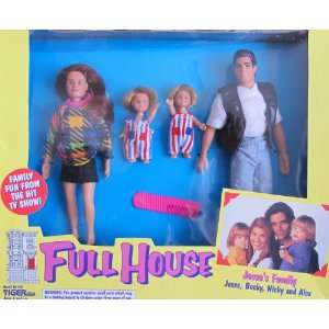 FULL HOUSE JESSES FAMILY DOLLS w Jesse, Becky, Nicky & Alex Doll 