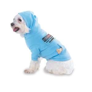 DONT TOUCH MY HAMMER Hooded (Hoody) T Shirt with pocket for your Dog 